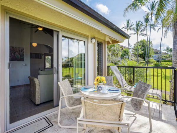 Luxury Poipu Kauai Vacation Rental  Ocean View Top-Floor Condo Near Brennecke’s Beach